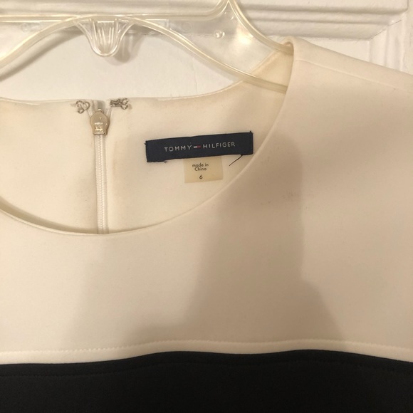 Contrast Color Block Asymmetrical Pencil Dress 🖤 - Picture 5 of 8